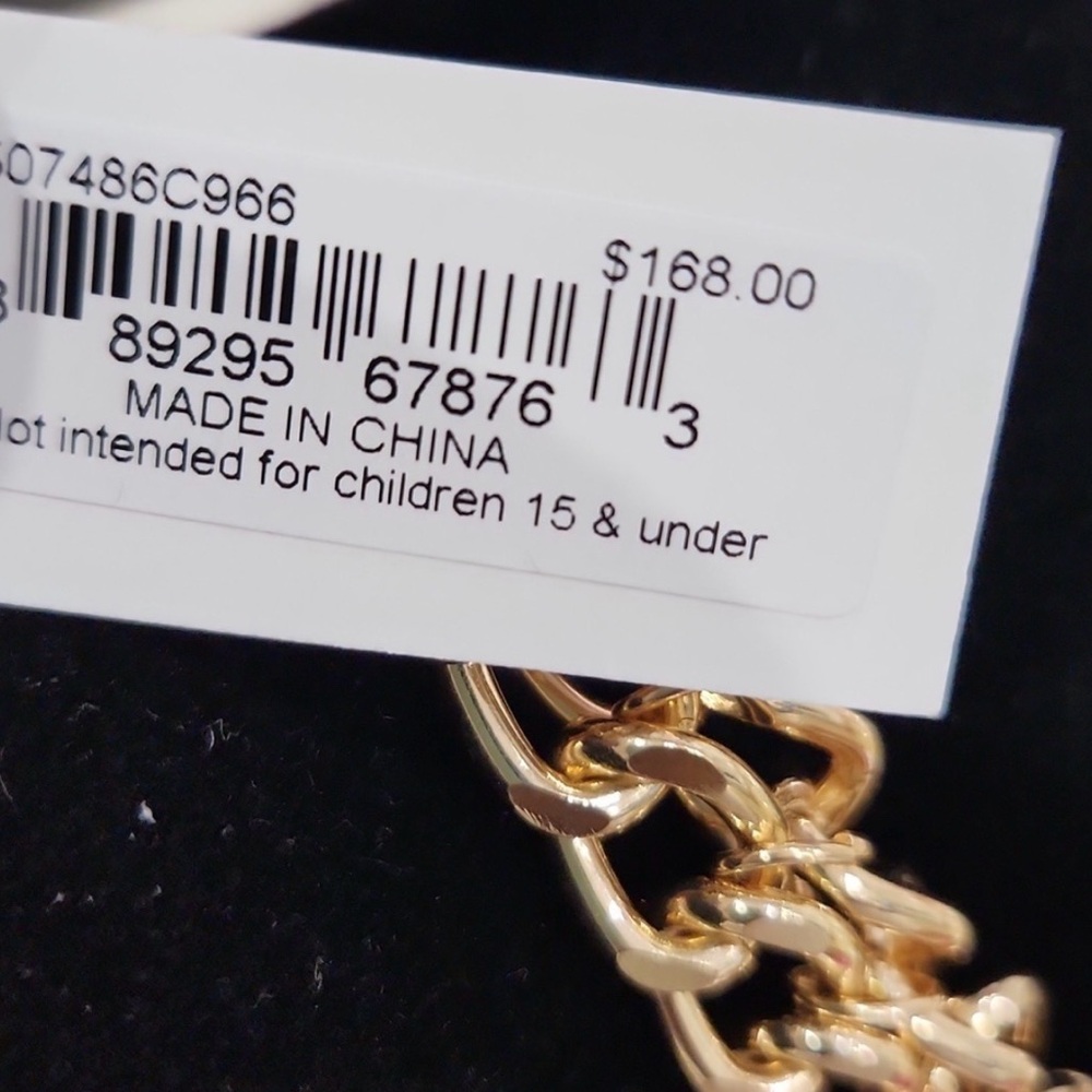 👉✨️ Betsey Johnson Multicolor think pink XO statement Necklace - Picture 7 of 7